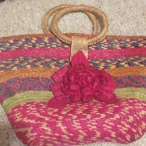 Beautiful straw bag
